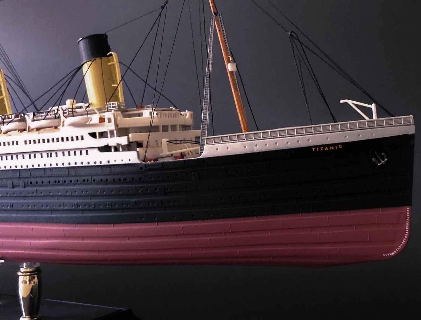 entonces Bloquear Infantil Construcción de maquetas; La maqueta del Titanic, acceso a un gigante a  escala 1:350... - Modelismo Difusión